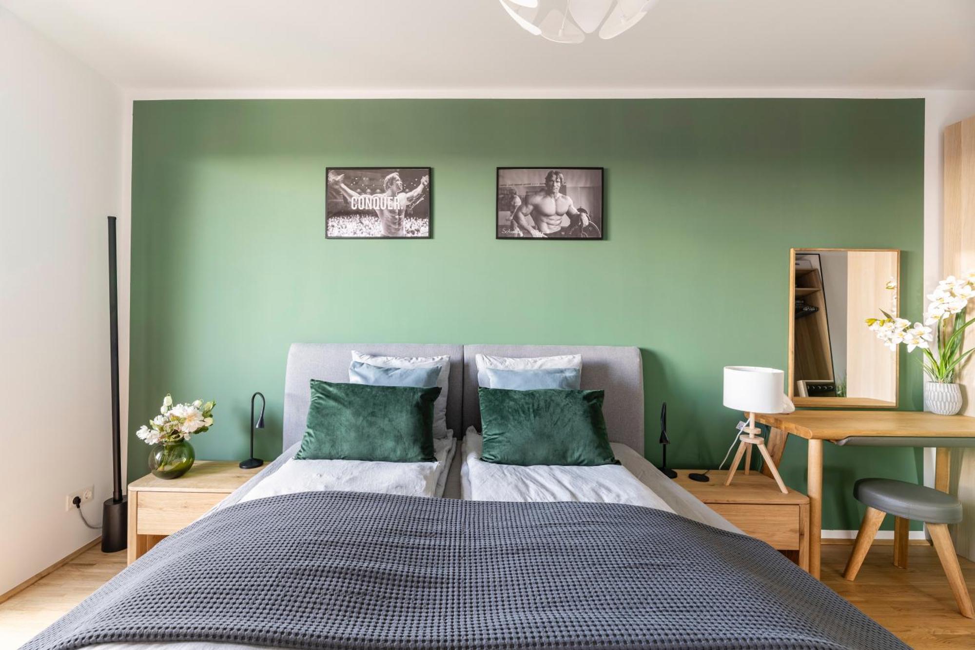 Edler Wohnraum Panoramablick 3 Sz Boxspringbetten, E-Ladestation, Kaffeevollautomat, Klima, Lift, Terrasse & 2Xtg Грац Екстериор снимка