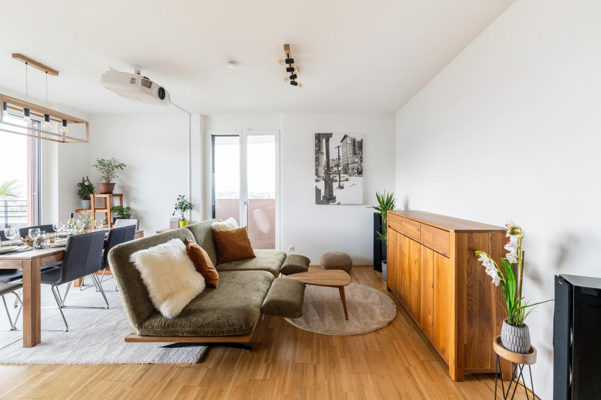 Edler Wohnraum Panoramablick 3 Sz Boxspringbetten, E-Ladestation, Kaffeevollautomat, Klima, Lift, Terrasse & 2Xtg Грац Екстериор снимка